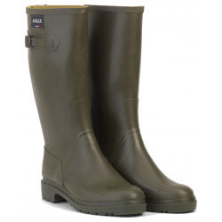 Bottes enfant Aigle Perdrix kaki T31 - Ducatillon