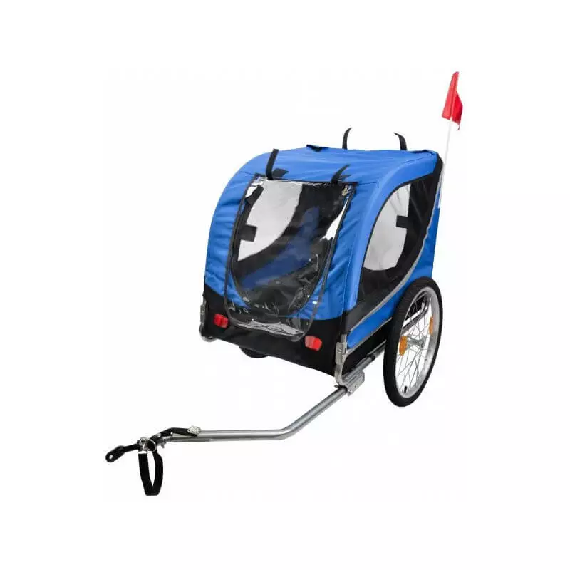 Remorque bleue pour chien - BIKE ORIGINAL