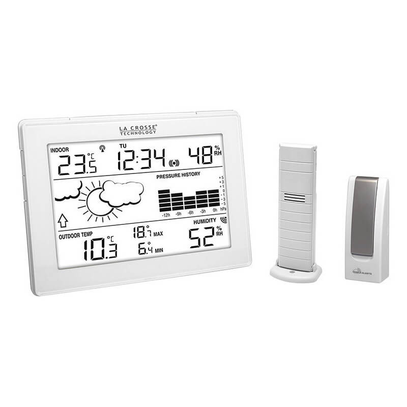 Station météo WS9274 Blanc - Avec Kit de démarrage Mobile Alerts - LA  CROSSE TECHNOLOGY - Loisir-Plein-Air