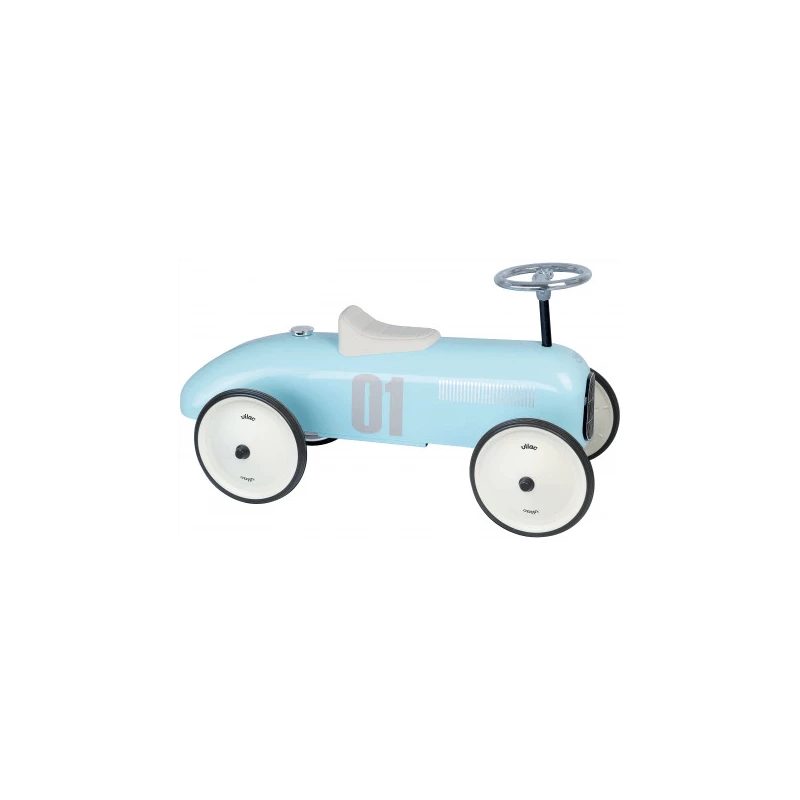 Porteur voiture vintage bleu tendre - VILAC