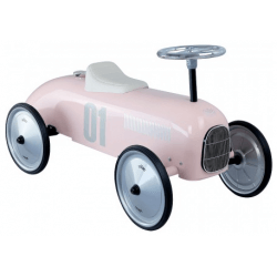 Porteur voiture vintage rose tendre - VILAC