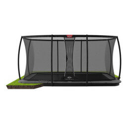 Trampoline BERG Elite Flatground 500 avec filet de sécurité Net DLX XL