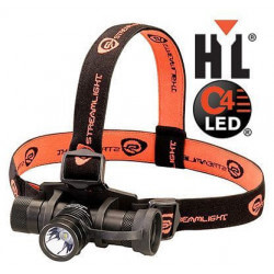 Lampe frontale Protac HL USB - Noire - Avec cordon - STREAMLIGHT