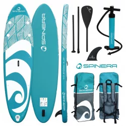 Pack stand up paddle sup gonflable Let's Paddle 10'4" - SPINERA