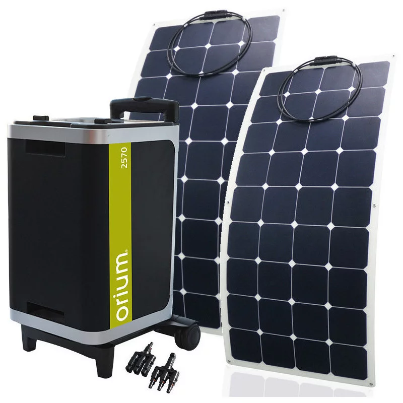 Câble pour panneau solaire avec port compatible MC4 vers batterie de voiture, Câbles pour panneaux et batteries