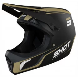 Casque enfant Rogue United Black/Gold Matt - SHOT