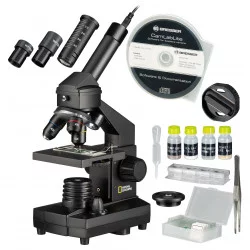 Microscope 40x-1024x (valise et oculaire USB compris) - NATIONAL GEOGRAPHIC