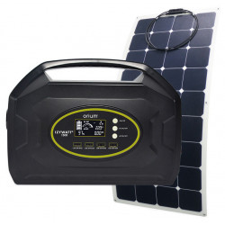 Pack station d'énergie IZYWATT 1200 + panneau solaire 160W