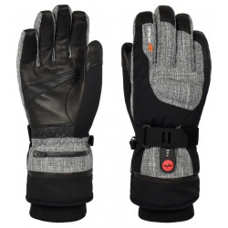 Gants Chauffants Unisexes Gris - avec batterie rechargeable