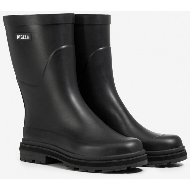 bottillons femme mid rain noir