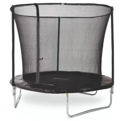 Trampoline Fun Springsafe 240 cm - Noir - PLUM