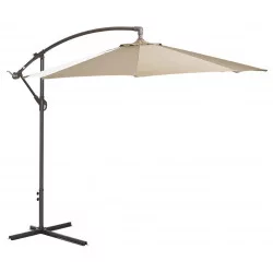 Parasol rond déporté 270cm