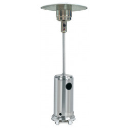 Parasol chauffant au Gaz 5000W Inox