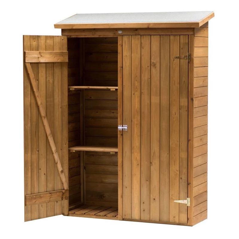 Meuble De Jardin Extérieur en Bois - Étagère À Chaussures Étanche