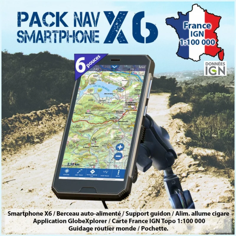 pack navigation globexplorer x6