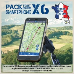 Pack tout compris GlobeXplorer X6 France 25 - GLOBE