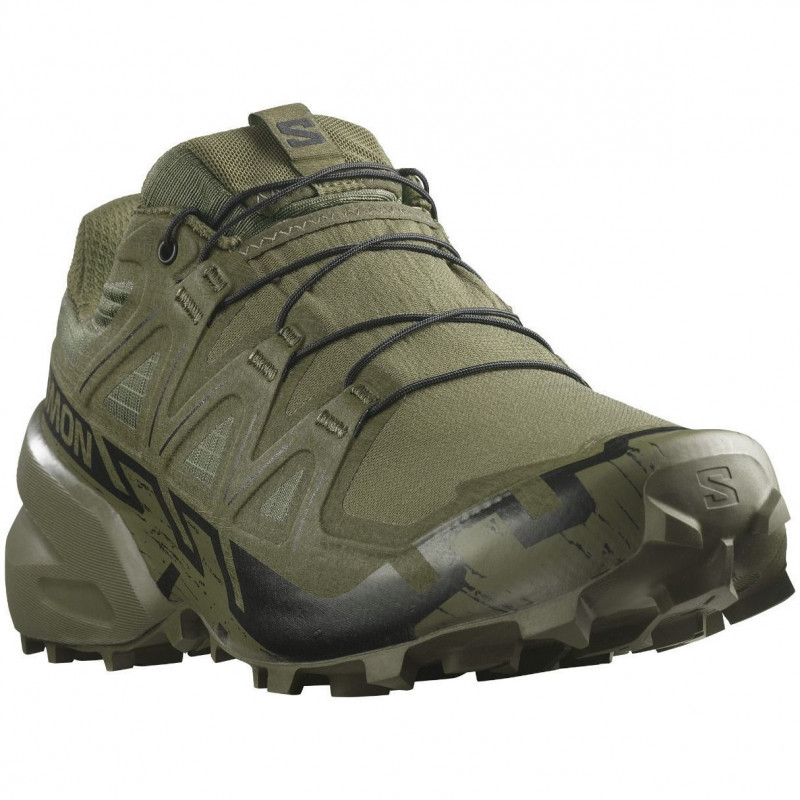 chaussures speedcross 6 forces vert ranger