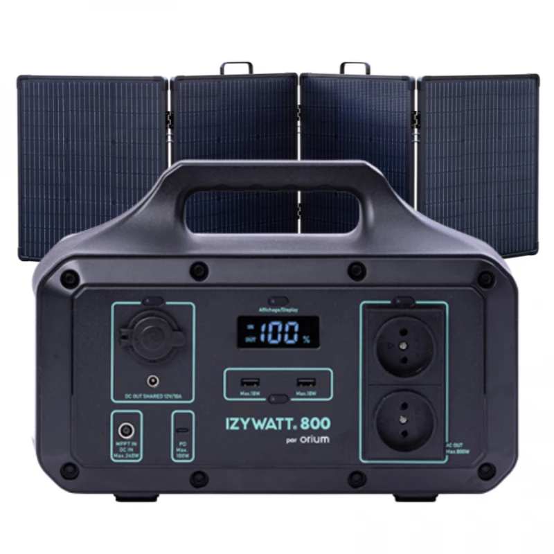 Kit solaire & batterie IZYWATT pour camping-car et van aménagé