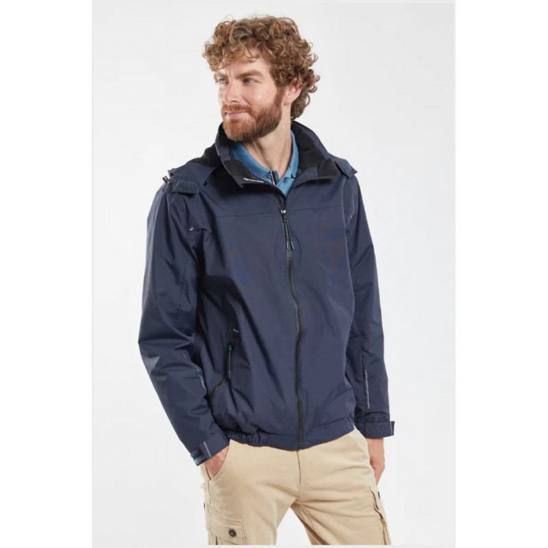 veste imperméable handtech marine