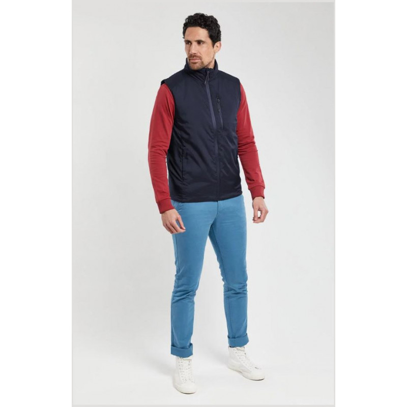 blouson sans manches haskey en polyester navy