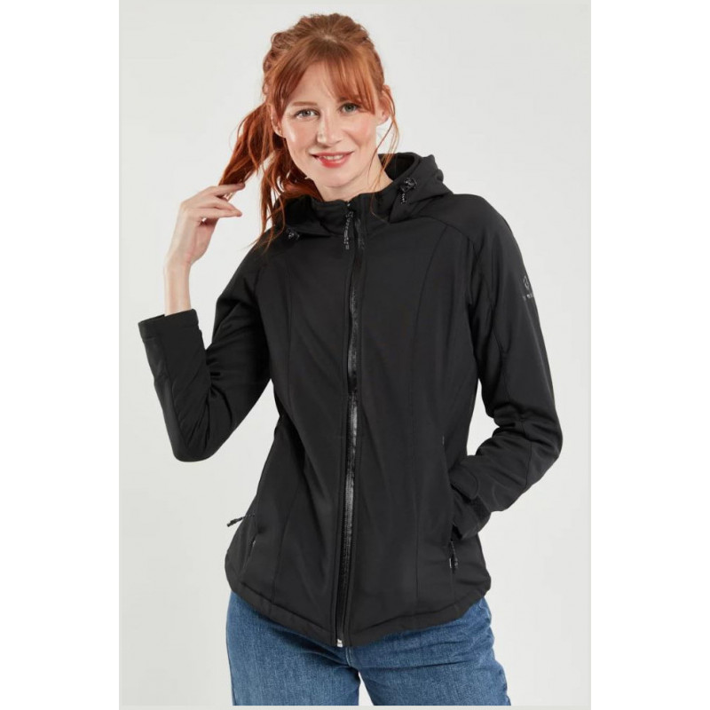 veste femme softshell sitia noir