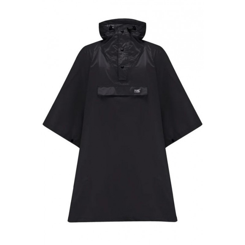 poncho origin black