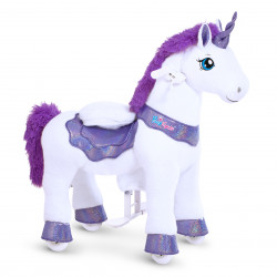 Ponycycle avec frein - Licorne Purple - 3/5 ans