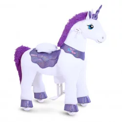 Ponycycle avec frein - Licorne Purple - 4/8 ans
