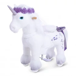 Ponycycle Modèle X avec frein - Licorne Purple - 3/5 ans