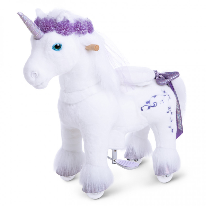 ponycycle modèle x licorne purple 3-5 ans