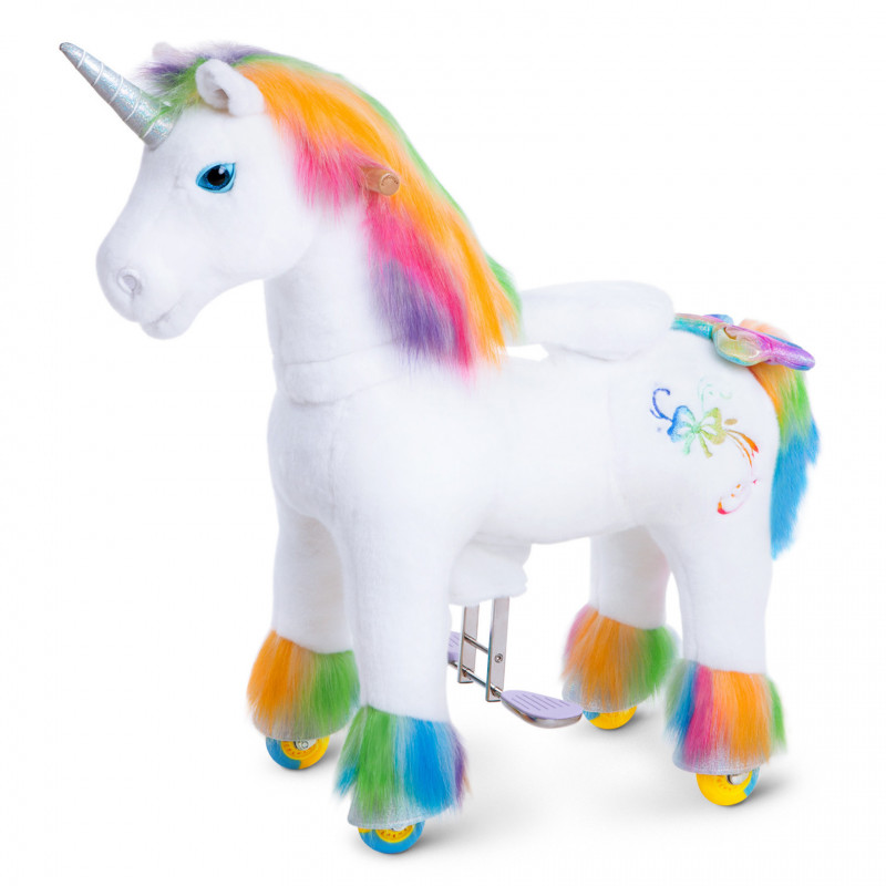 ponycycle modèle x licorne rainbow 4/8 ans