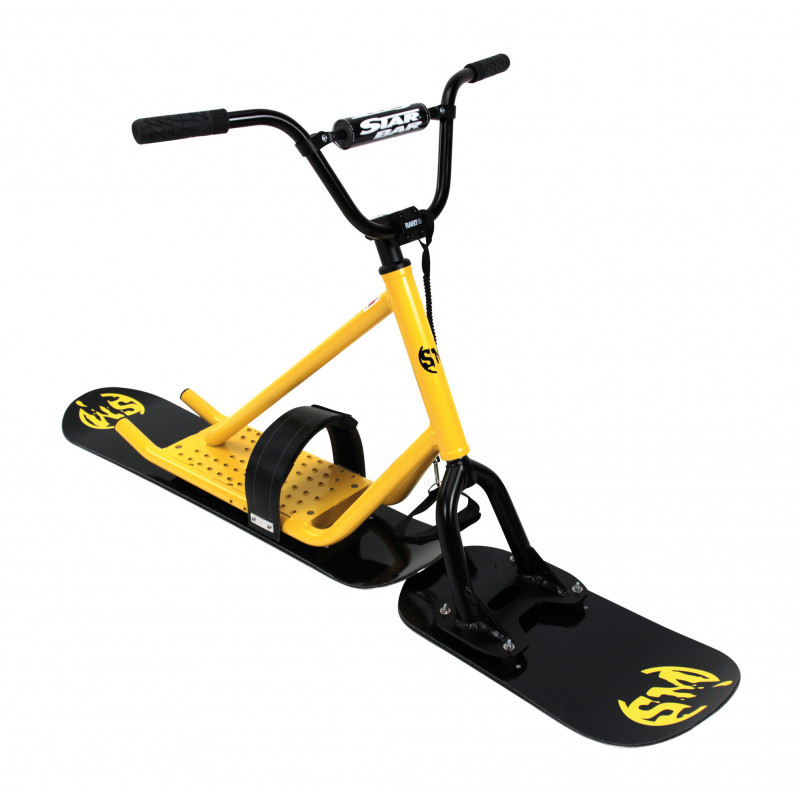 scooter de neige sm jaune