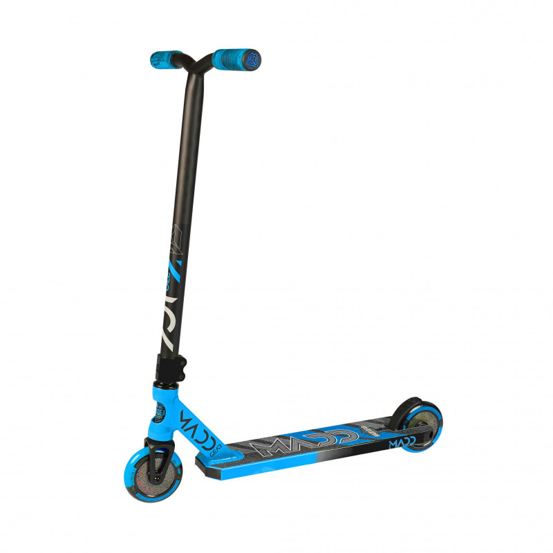 trottinette madd kick pro bleu noir