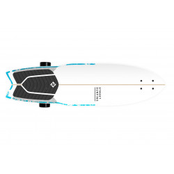 Longboard Shark Attack 36" Psycho Blue - STREET SURFING