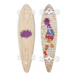 Longboard Pintail 40" Woods - STREET SURFING