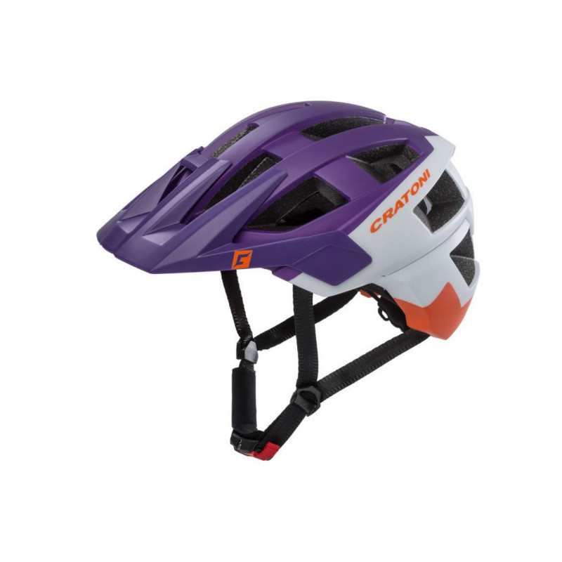 casque allset violet blanc orange