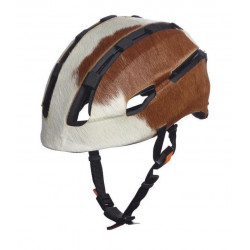 Casque vélo multi-impact - Cuir Zulu Cow - HEDKAYSE