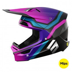 Casque Race Sky Purple Chrome - SHOT