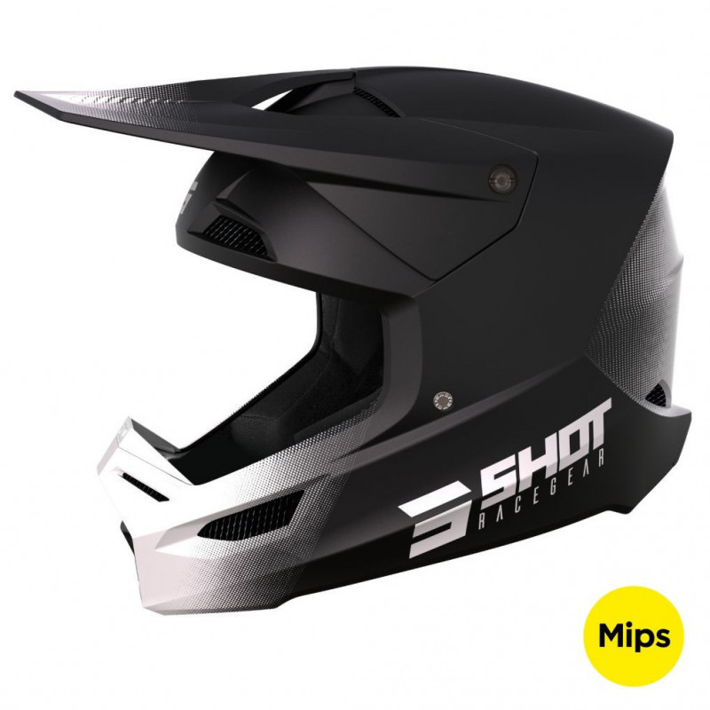 casque race raw matt black