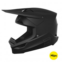 Casque Race Solid Black Matt - SHOT