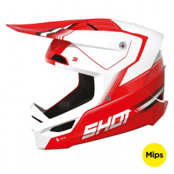 Casque Race Tracer Red Glossy - SHOT