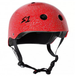 Casque Helmet Lifer Red Glitter - S-ONE