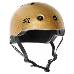 Casque Helmet Lifer Gold Gloss Glitter - S-ONE