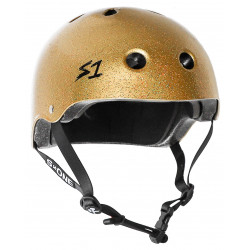 Casque Helmet Lifer Gold Gloss Glitter - S-ONE
