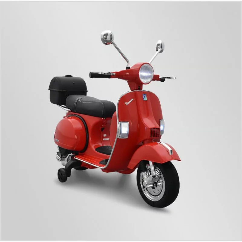 Scooter électrique enfant Piaggio Vespa PX150 Rouge - APOLLO