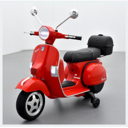 Scooter électrique enfant Piaggio Vespa PX150 Rouge - APOLLO