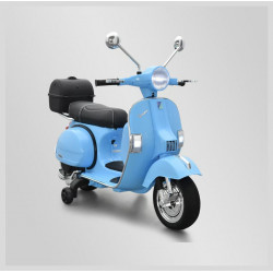 Scooter électrique enfant Piaggio Vespa PX150 Bleu - APOLLO