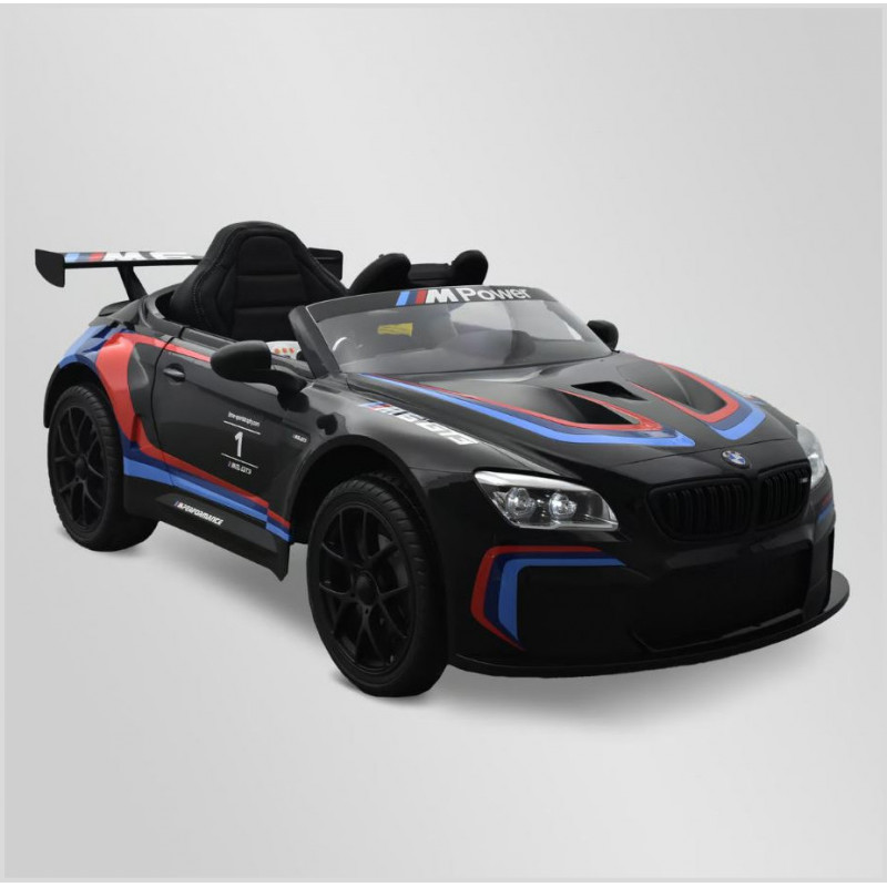 voiture enfant bmw m6 gt3 noir