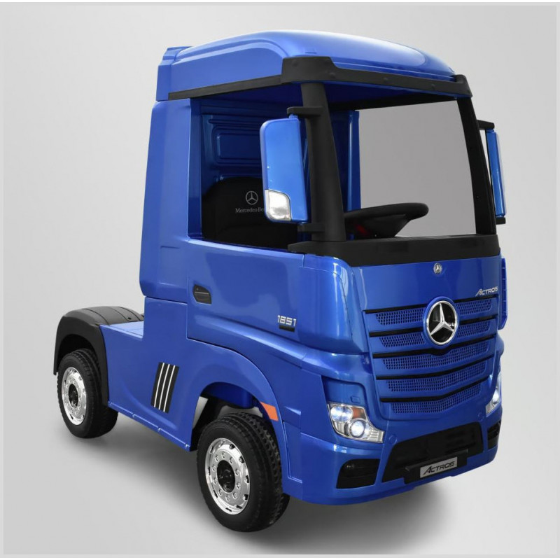 camion enfant mercedes actros bleu