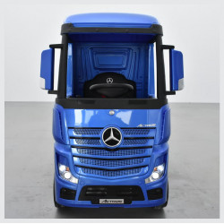 Camion électrique enfant Mercedes Actros Bleu - APOLLO - Loisir-Plein-Air